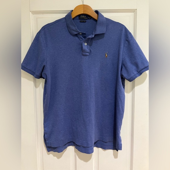 Polo Ralph Lauren Other - Polo by Ralph Lauren Heather Blue Polo Shirt